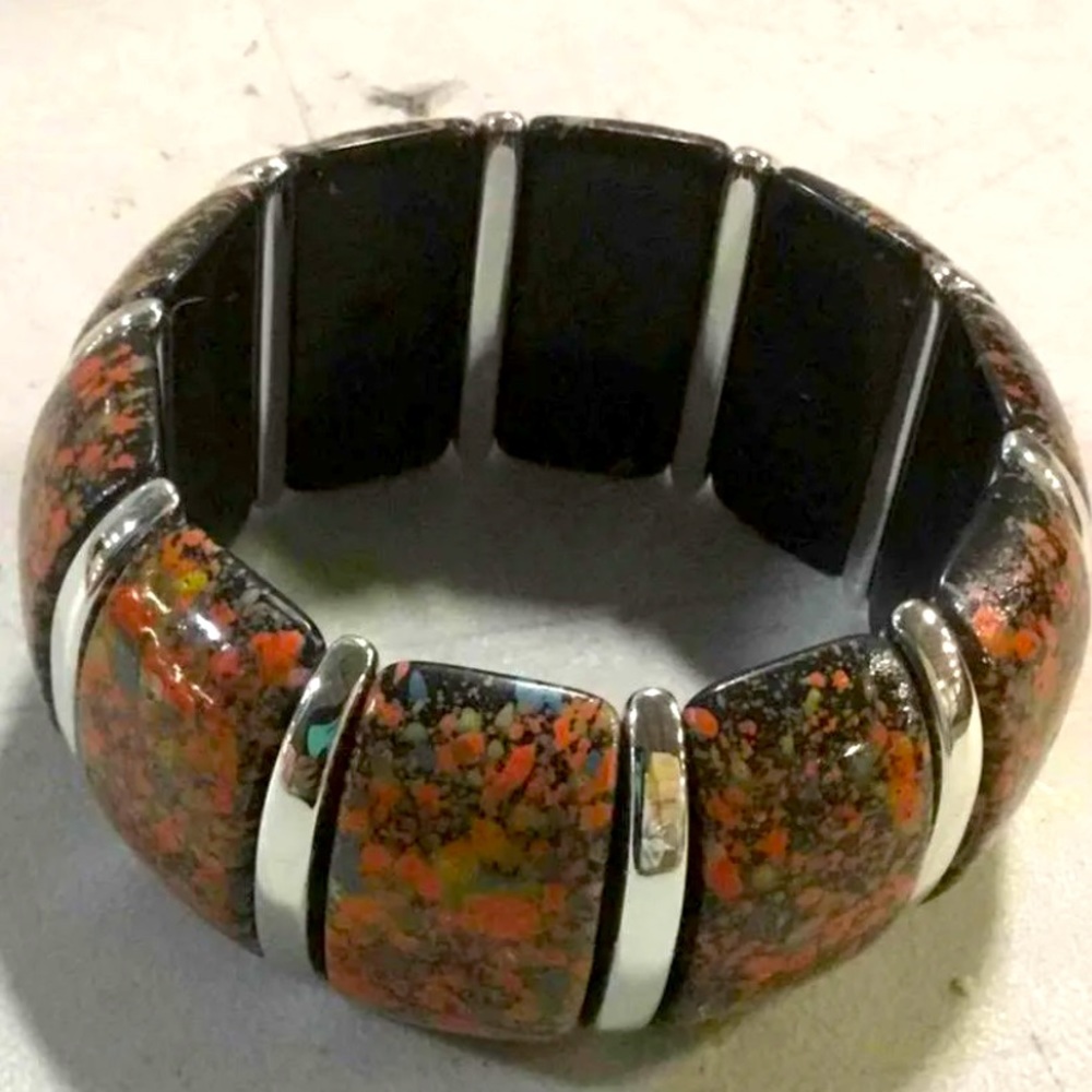 Designs by fashion colors of fall stretch bracelet brand new